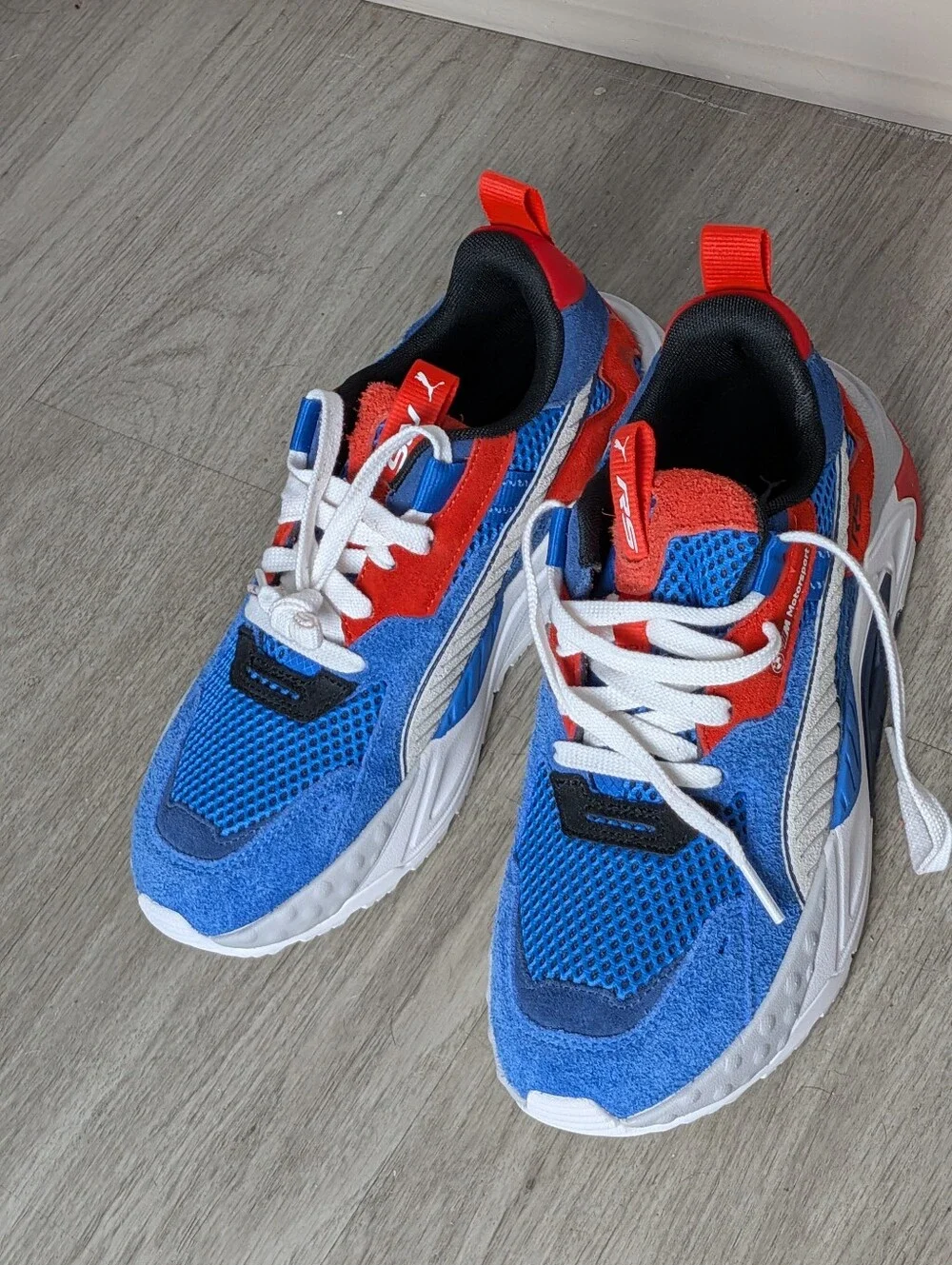 Puma BMW Motorsport RS Track Sneakers Men's Size 7.5 - 307645-01